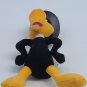 RARE Mattel Warner Bros Daffy Duck w/ Hat 4" Plush Stuffed Animal