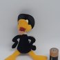 RARE Mattel Warner Bros Daffy Duck w/ Hat 4" Plush Stuffed Animal