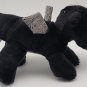 Aurora Midnight Black Dragon Green Eyes Plush Stuffed Animal Toy Friend 13" EUC