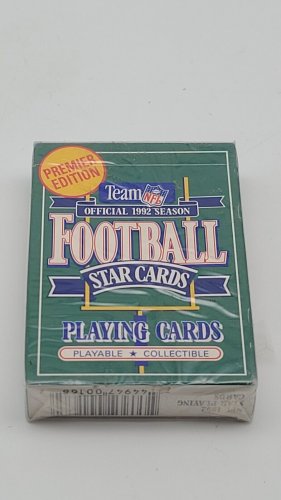 Vtg 1992 NFL Star Playing Cards SEALED FOOTBALL CARDS