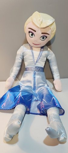Disney Frozen Elsa Plush 36" Toy Jumbo Stuffed Animal Ice Princess