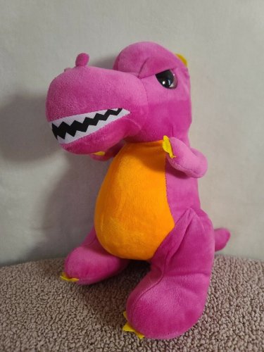Peek-a-Boo 11&acirc;�� Pink T-REX Dinosaur Plush