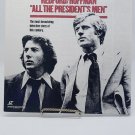 All The President's Men Redford  WB 1994 Laserdisc