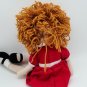 ANNIE THE MUSICAL OFFICIAL 16" PLUSH Little Orphan Annie Doll *AS-PICTURED*