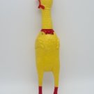 Fun Pet Dog Shrilling Rubber Chicken Chew Sound Squeeze Screaming Toy 12" Inches