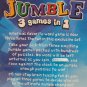 Jumble 3 in 1 Board Game Word Scramble Word Spin-off Word Race Puzzle Cards