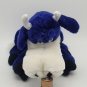 Purple 10" Cow Plush Stuffed Animal Ace  *ULTRA RARE AND CLEAN*