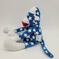 6"Plush Long Arm Patriotic Sock Monkey Oriental Trading Company *CLEAN*