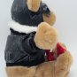 WH Smith Aviator Plush Bear Stuffed Animal Bomber Jacket, Hat and Goggles 13"