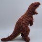 Russ T-Rex Dinosaur Stuffed Animal 13" Plush Toy Brown Yellow