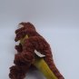 Russ T-Rex Dinosaur Stuffed Animal 13" Plush Toy Brown Yellow