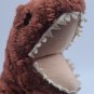 Russ T-Rex Dinosaur Stuffed Animal 13" Plush Toy Brown Yellow