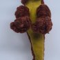 Russ T-Rex Dinosaur Stuffed Animal 13" Plush Toy Brown Yellow
