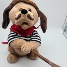 Mills Plush Dog Sings "Ole Sole Mio”  Works #22 Gondolomio 12” Italian