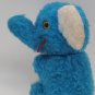 VINTAGE Boudoir Pets 5" Blue Elephant Plush Suttons International RARE