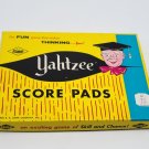 1967 Vintage Yahtzee Score Pads - AS-PICTURED