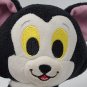 Figaro Disney Plush Toy Tuxedo Cat Kitten Black White Eyes Pinocchio CLEAN