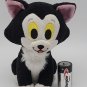 Figaro Disney Plush Toy Tuxedo Cat Kitten Black White Eyes Pinocchio CLEAN