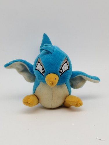 Neopets Blue PTERI 2005 McDonalds w-Petpet Clip - Stuffed Plushie