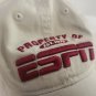 ESPN HAT "PROPERTY OF ESPN" WALT DISNEY WORLD DAD HAT ADJUSTABLE STRAP BACK