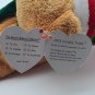 TY Beanie Baby - 2003 HOLIDAY TEDDY (9 inch) - MWMTs Stuffed Animal PLUSH