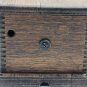 ANTIQUE OAK HAND CRANK WALL MOUNT TELEPHONE  *AS-PICTURED*