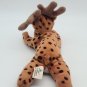 Vintage Imperial Toys Brown Moose Mini Plush Stuffed Animal CLEAN