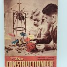 THE CONSTRUCTIONEER 1948 INSTRUCTIONS AND PARTS BOOK BY URBANA MAN. CO. OHIO