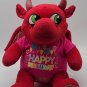 Build A Bear Magic Quest Ellie Red Dragon Plush 15" Great Wolf Lodge w/Outfit