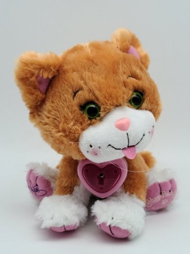 Cabbage Patch Kids 8" Adoptimals Kitty Cat Purring Meowing 2017 Plush CLEAN