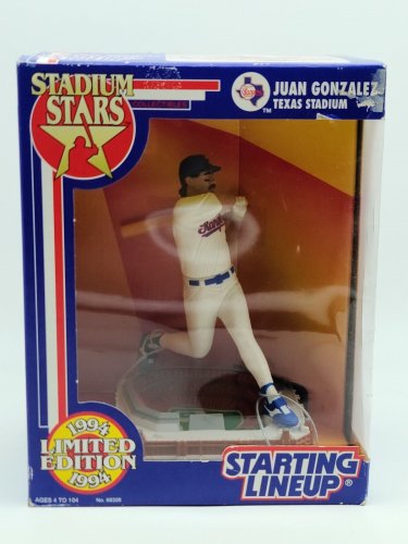 NEW 1994 Juan Gonzalez Kenner Starting Lineup Stadium Stars L Edition Figure NIB