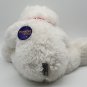 13" Boyds Heartfilled Hugs Polar Teddy Bear Plush White Red Heart Paws *CLEAN*
