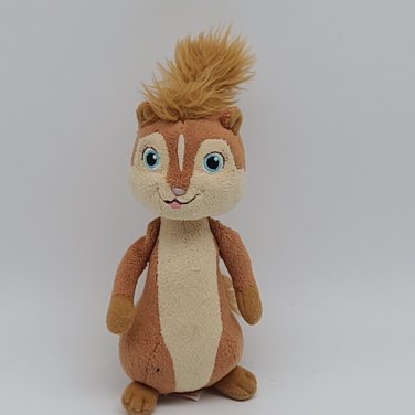 TY Beanie Babies Alvin and the Chipmunks Brittany Plush Squeakquel Toy 6" AS-IS