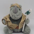 Rhinocort Butterfly Catcher Rhinoceros Stuffed Plushie Superhero 7" Pharmacy