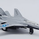 Showcast Silver F-16 Tomcat Fighter Jet Plane Military Airplane 4.75" Diecast