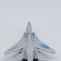 Showcast Silver F-16 Tomcat Fighter Jet Plane Military Airplane 4.75" Diecast