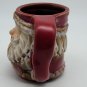 Santa Mug - Reddish Brown - Big Beard Santa, Blushing Cheeks, Green Cooking Mits