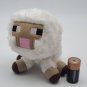 Minecraft Mojang Plush White Lamb Soft 4" Stuffed Sheep Animal Toy SEE PICS