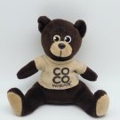 VINTAGE LIL' COCO WHEATS CEREAL BEAR BEANIE BABY 6" SITTING 1998