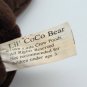 VINTAGE LIL' COCO WHEATS CEREAL BEAR BEANIE BABY 6" SITTING 1998