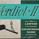 Vintage 1961 Avalon Hill Verdict II (2) Legal Game 510 Complete