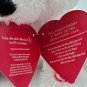 Hallmark Valentine's Day white Puppy Dog plush w/Tag sings & moves