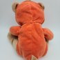 Hallmark Halloween Teddy Bear in Jack o' Lantern Pumpkin Suit Costume 10" Brown