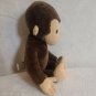 Gund 2001 Kohls Curious George Brown Monkey 11" Plush Stuffed Animal Toy Lovey
