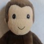 Gund 2001 Kohls Curious George Brown Monkey 11" Plush Stuffed Animal Toy Lovey