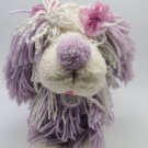 Fluppy Dogs 1986 Purple Stuffed Plush Doll Toy Figure Kenner VTG 80s Purple Dog