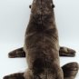 FAO Schwarz Brown Sea Lion Plush 19" Stuffed Animal | Metal Tag
