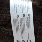 FAO Schwarz Brown Sea Lion Plush 19" Stuffed Animal | Metal Tag