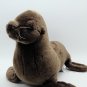 FAO Schwarz Brown Sea Lion Plush 19" Stuffed Animal | Metal Tag