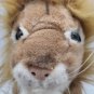 Vintage Lion Plush Stuffed Animal Brown Sitting 10&acirc;�� CLEAN